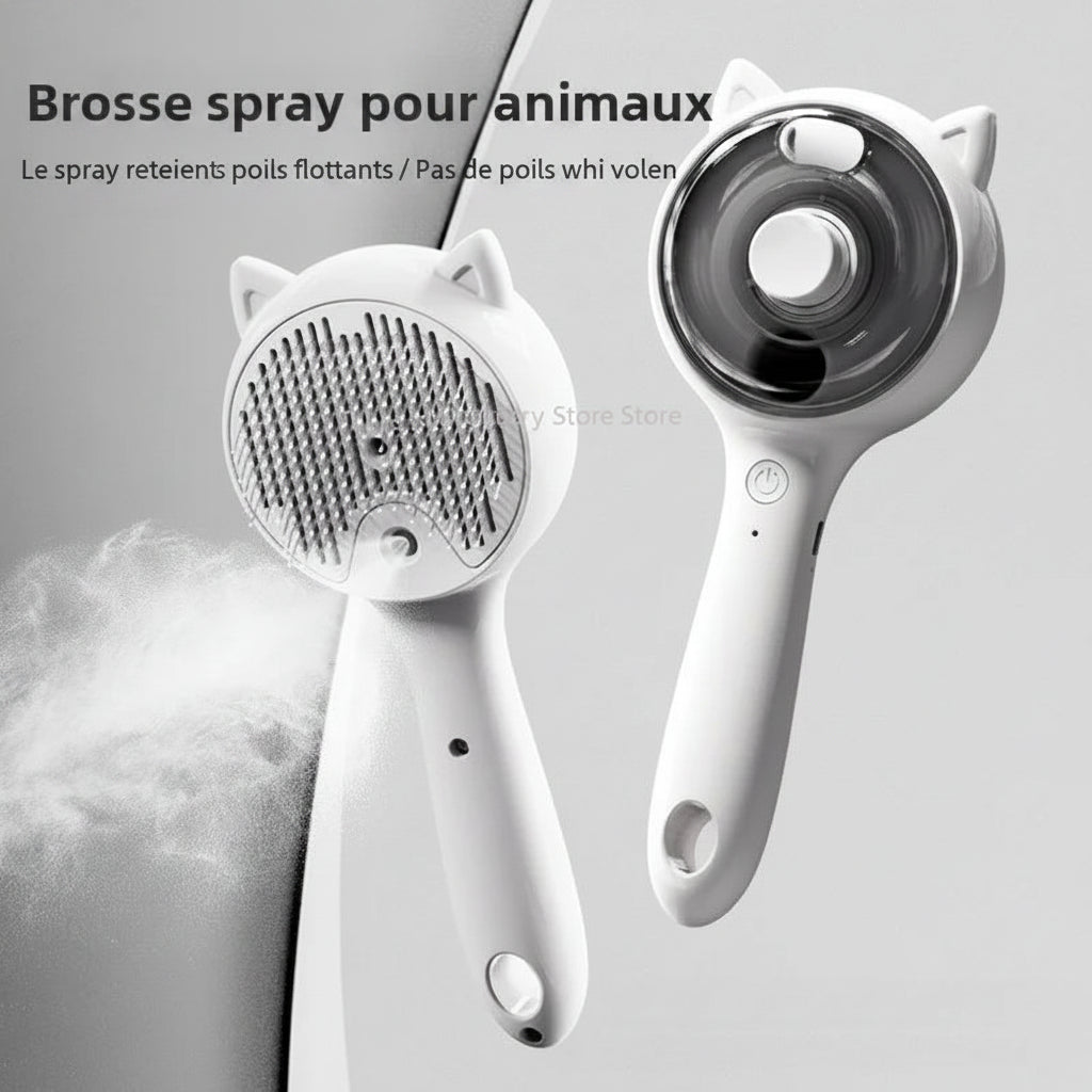 Peigne Démêlant 1 Clic Chien Chat | Toilettage Poils | Petivo-anima
